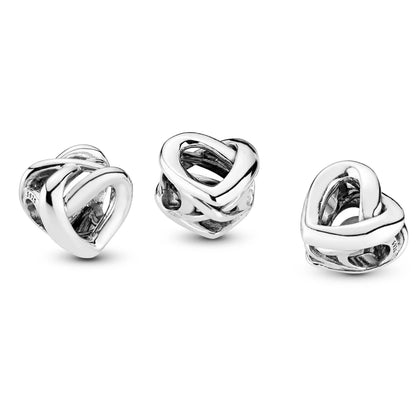 Knotted Heart Charm
