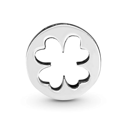 Luck & Courage Four-Leaf Clover Charm