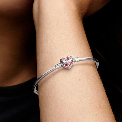 Pandora x Marvel Spider-Man Mask Clasp Bangle
