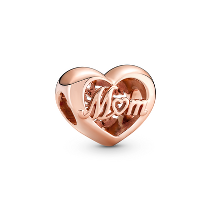 Thank You Mum Heart Charm