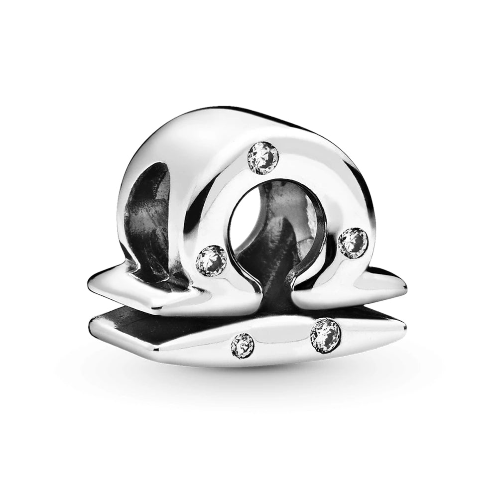 Sparkling Libra Zodiac Charm