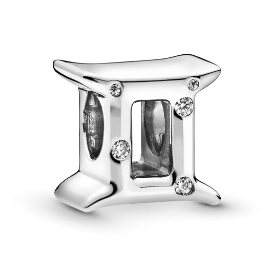 Sparkling Gemini Zodiac Charm