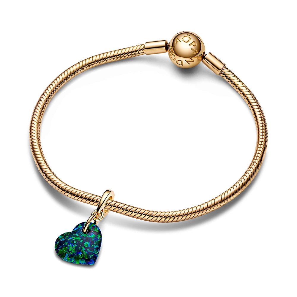 bead Shimmering heart.