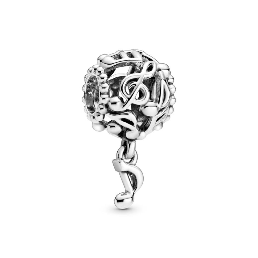 Openwork Musical Notes Charm