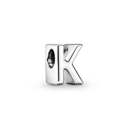 Letter k Alphabet Charm